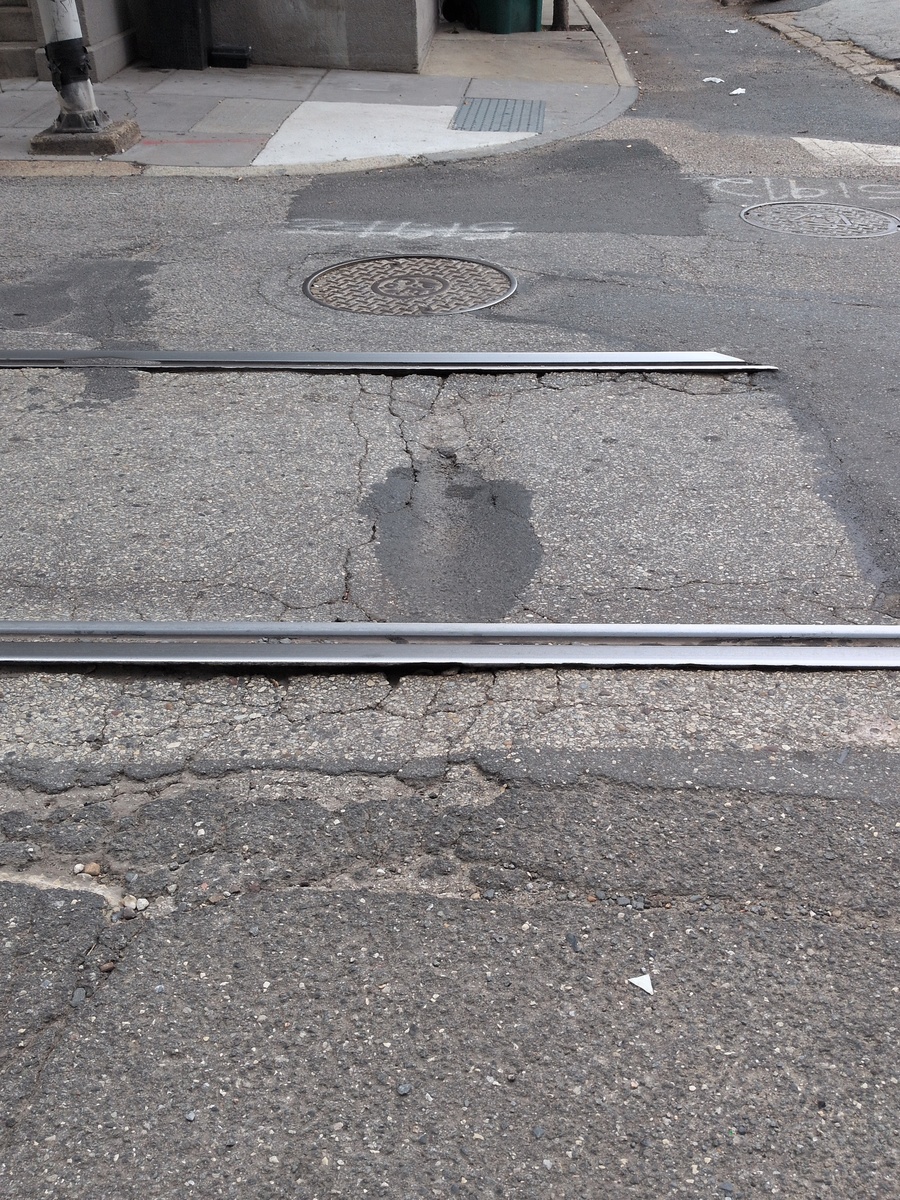 Photographic documentation of the work as submitted to the city's 311 record.