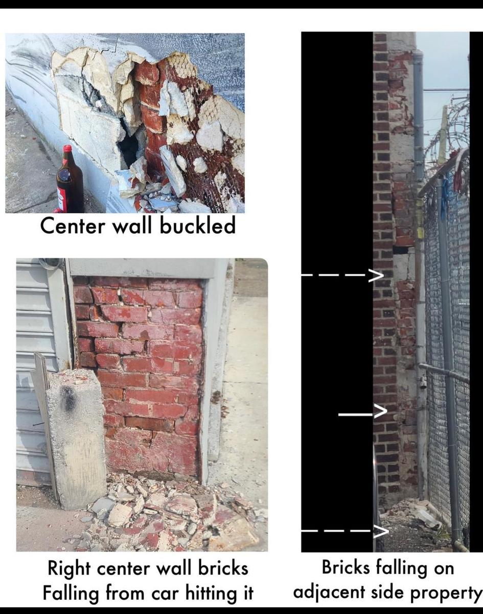 Photographic documentation of the work as submitted to the city's 311 record.