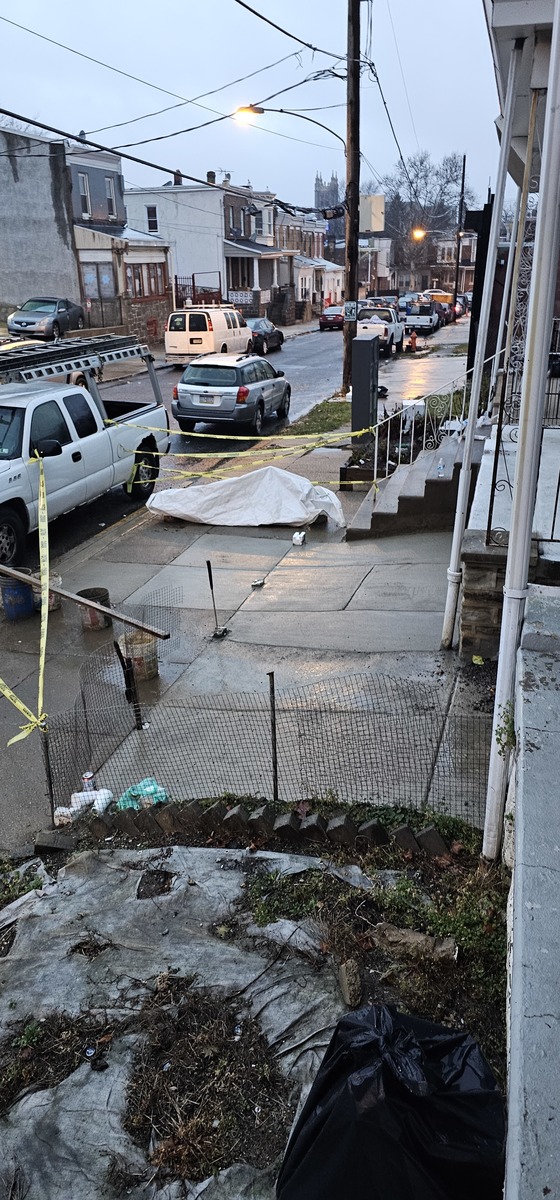 Photographic documentation of the work as submitted to the city's 311 record.