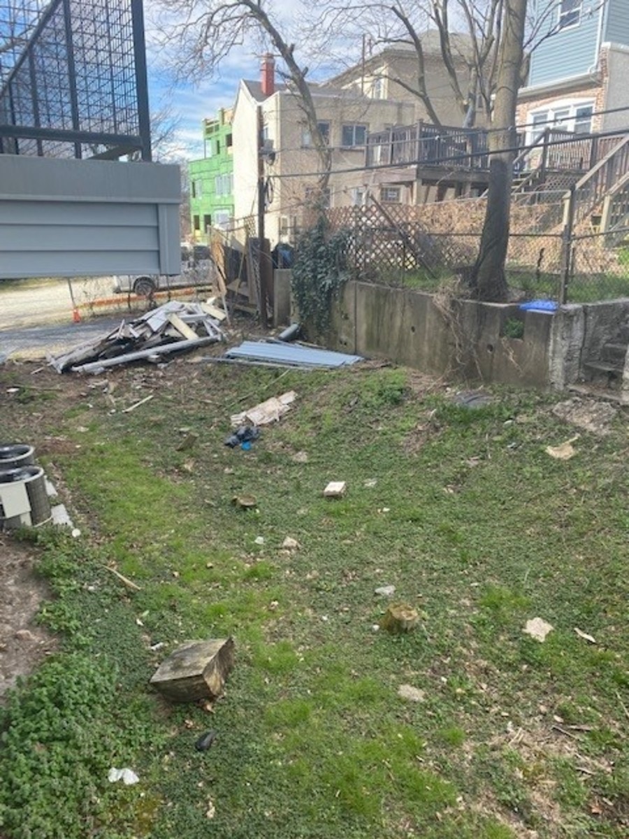 Photographic documentation of the work as submitted to the city's 311 record.
