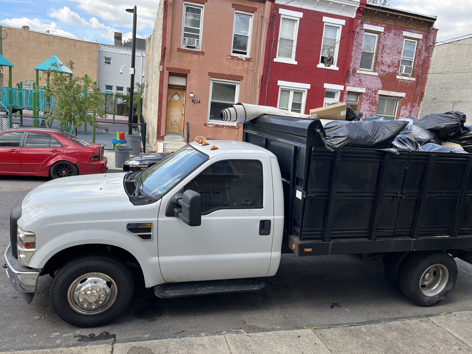 Photographic documentation of the work as submitted to the city's 311 record.