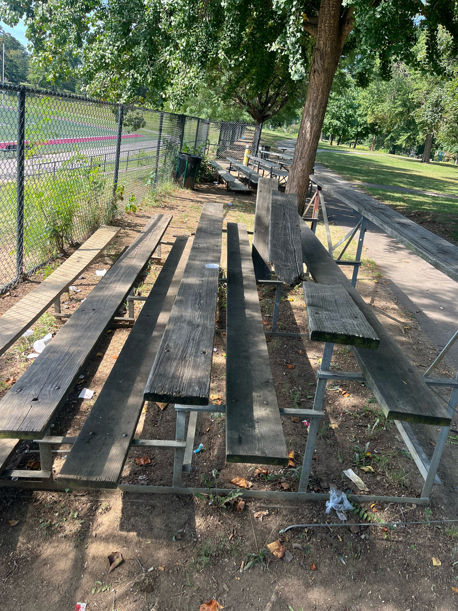 Photographic documentation of the work as submitted to the city's 311 record.
