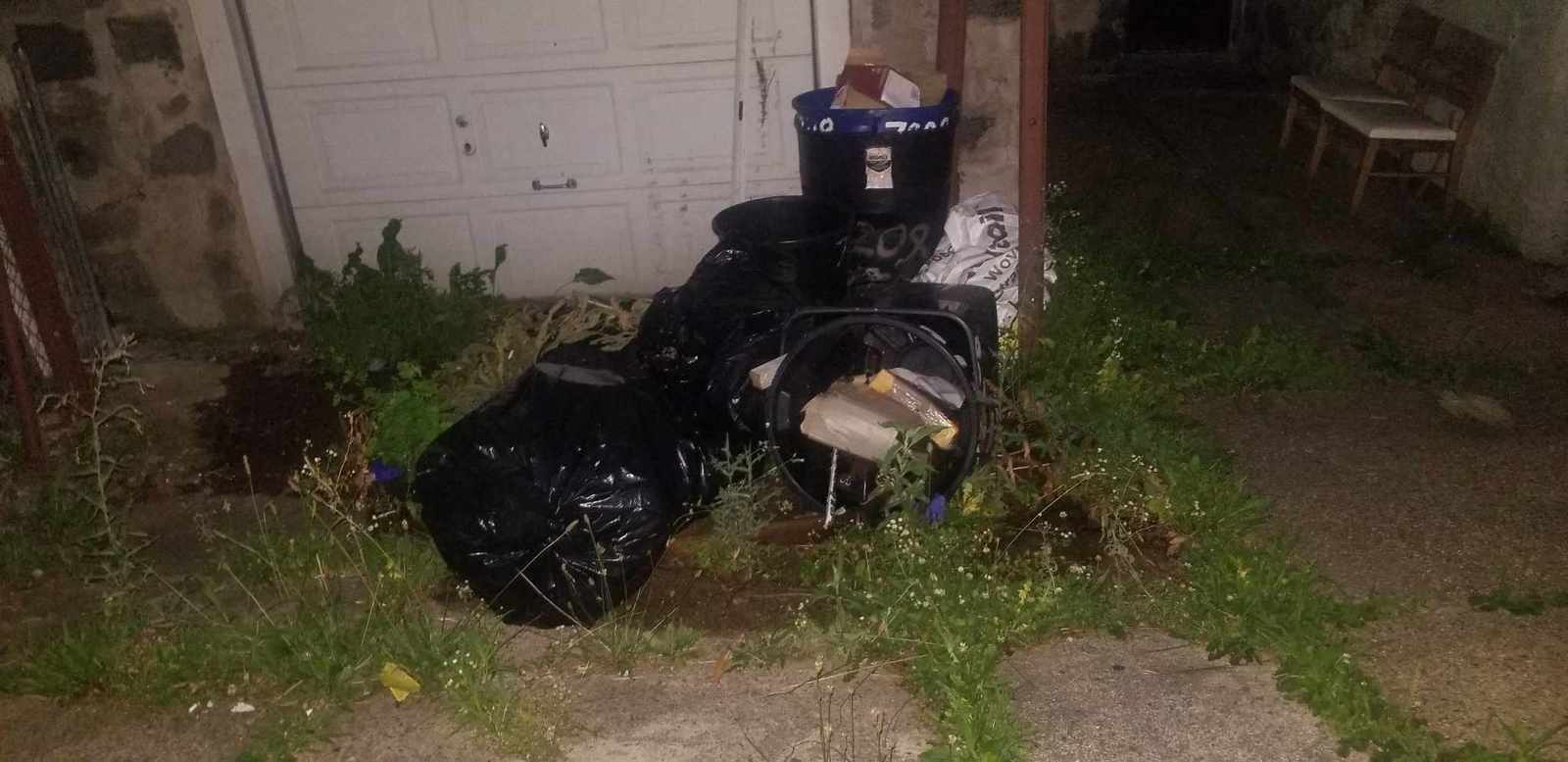 Photographic documentation of the work as submitted to the city's 311 record.
