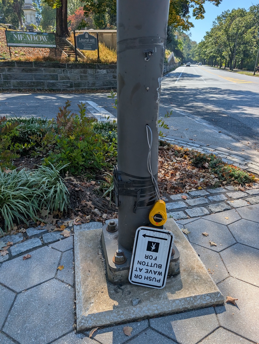 Photographic documentation of the work as submitted to the city's 311 record.