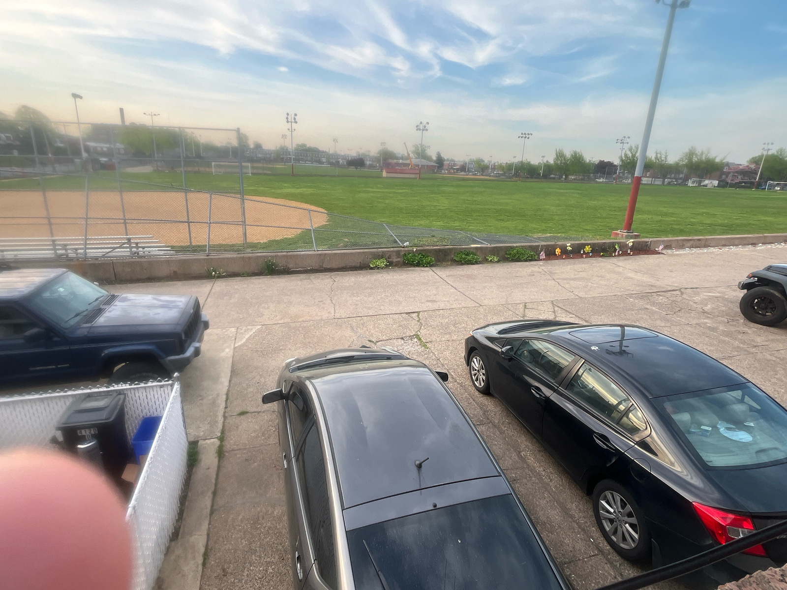 Documentation of Curbside Memorial, Field Edge — Northeast Philadelphia, as submitted to Philadelphia 311.