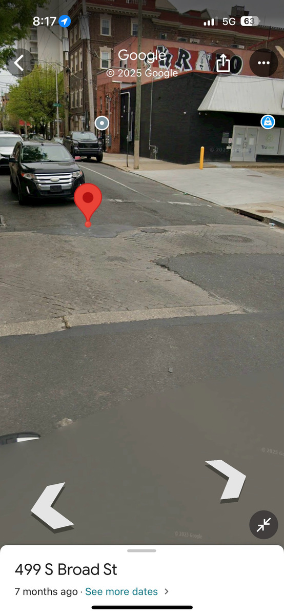 Photographic documentation of the work as submitted to the city's 311 record.