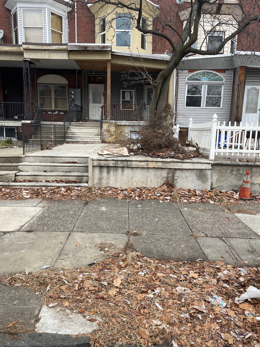 Photographic documentation of the work as submitted to the city's 311 record.