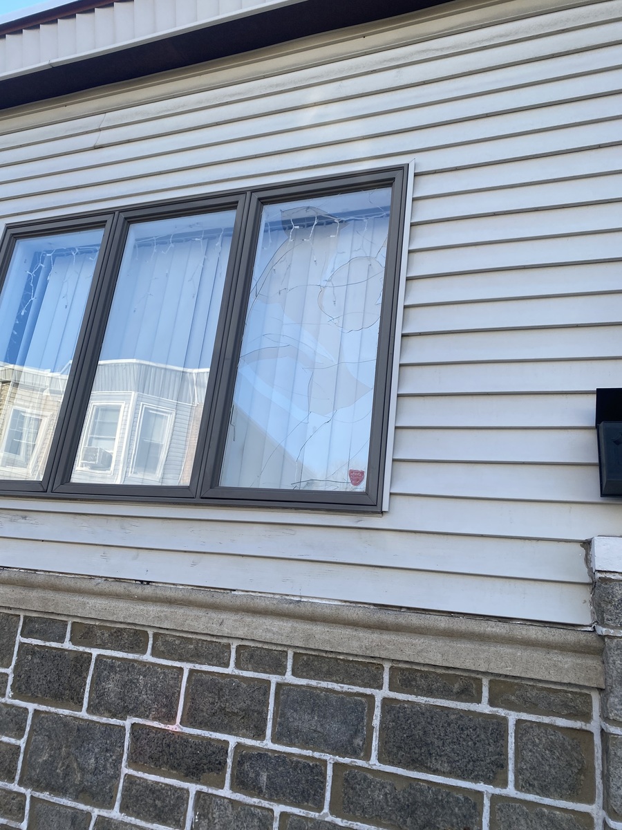 Photographic documentation of the work as submitted to the city's 311 record.