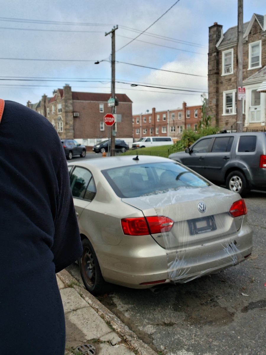Photographic documentation of the work as submitted to the city's 311 record.