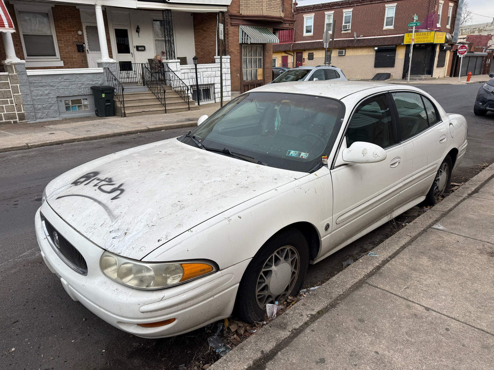 Photographic documentation of the work as submitted to the city's 311 record.