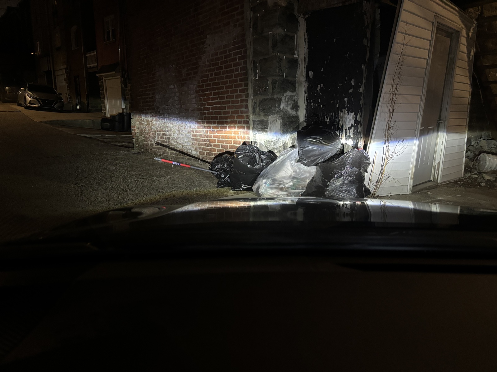 Photographic documentation of the work as submitted to the city's 311 record.