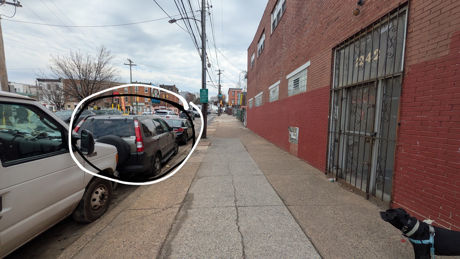 Photographic documentation of the work as submitted to the city's 311 record.