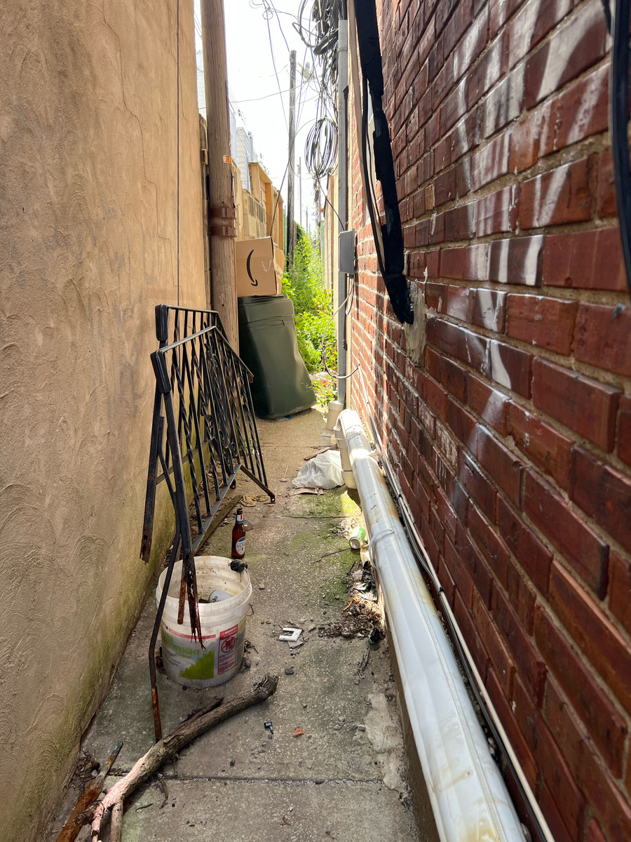 Photographic documentation of the work as submitted to the city's 311 record.