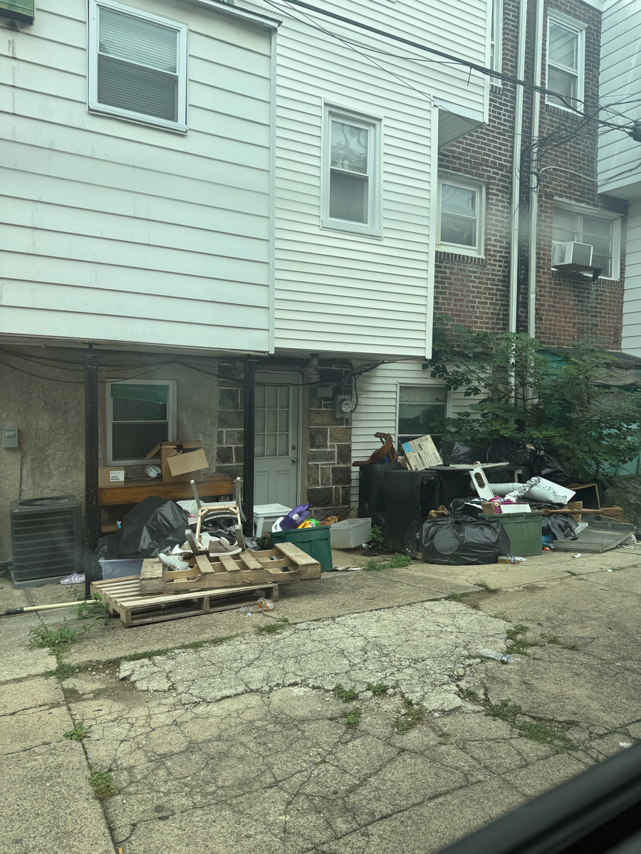 Photographic documentation of the work as submitted to the city's 311 record.