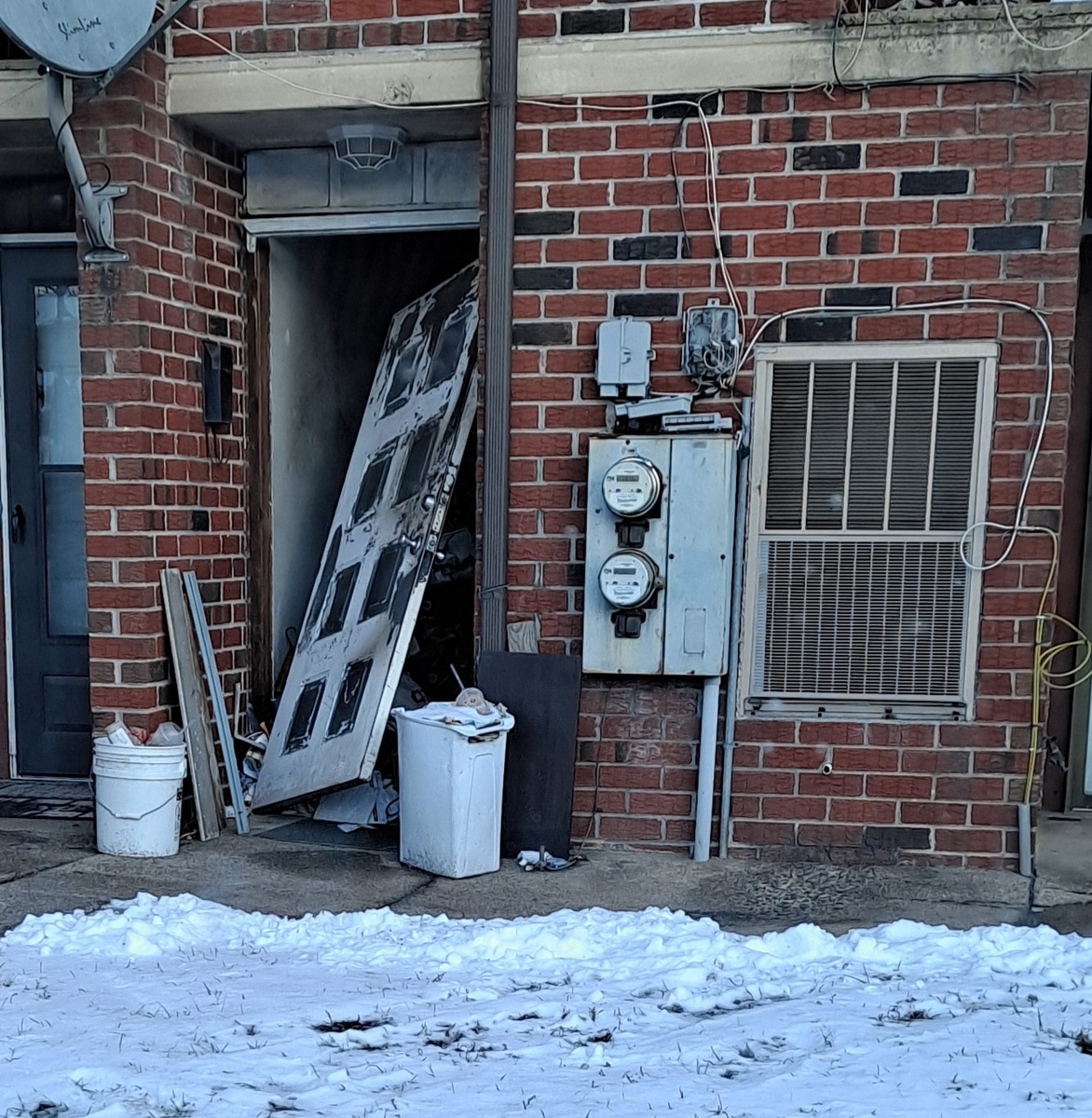 Photographic documentation of the work as submitted to the city's 311 record.