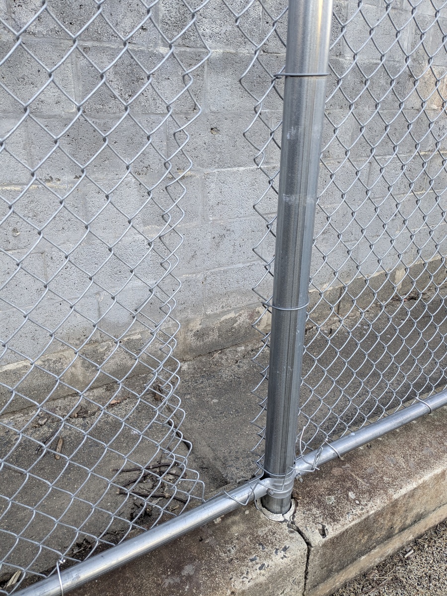 Photographic documentation of the work as submitted to the city's 311 record.