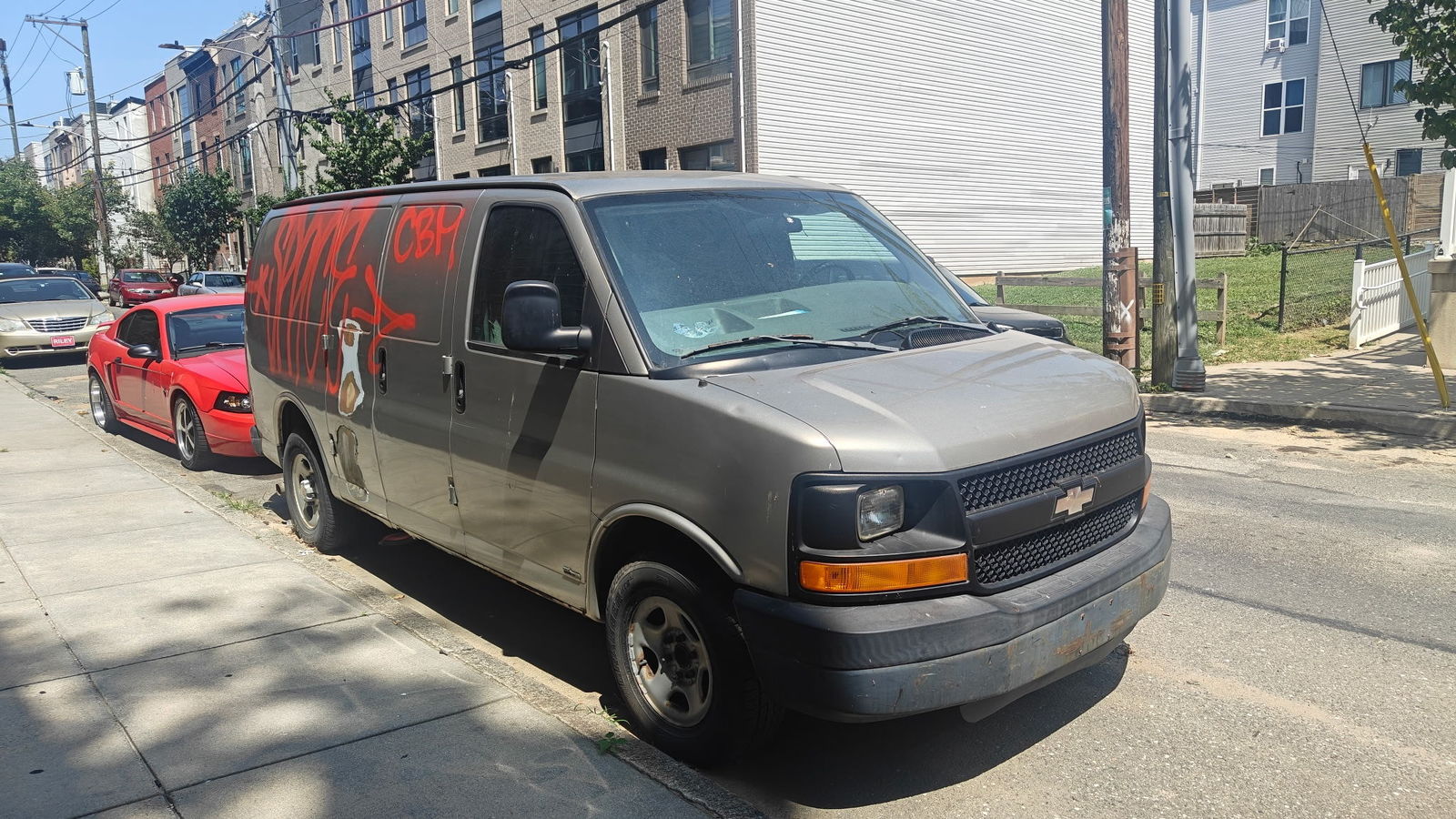 Photographic documentation of the work as submitted to the city's 311 record.