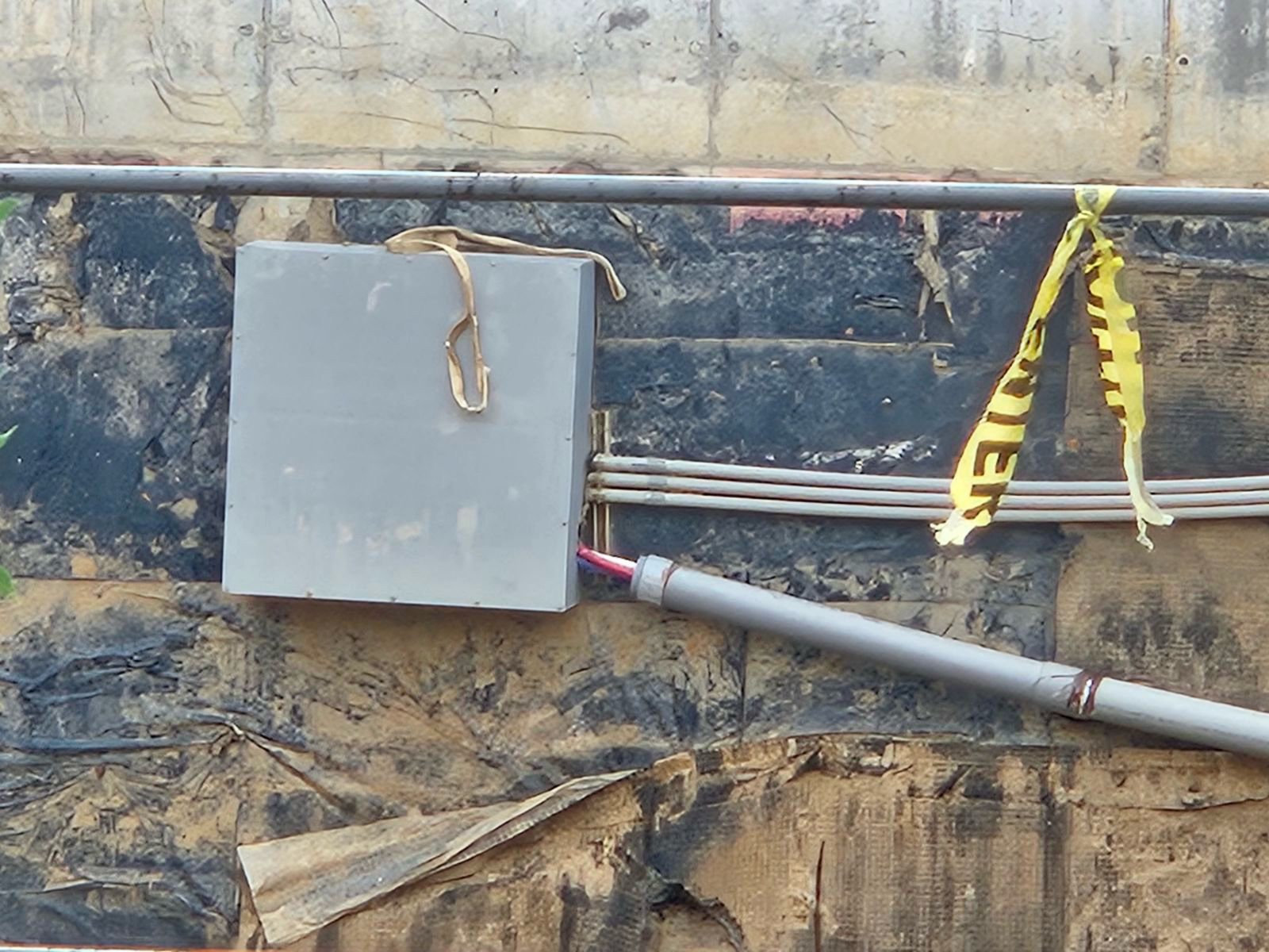 Photographic documentation of the work as submitted to the city's 311 record.