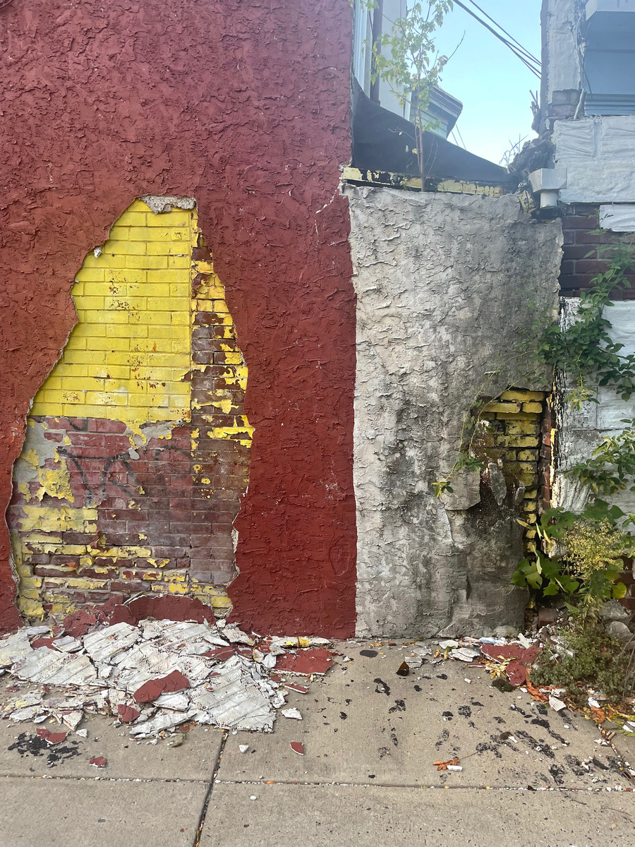Photographic documentation of the work as submitted to the city's 311 record.