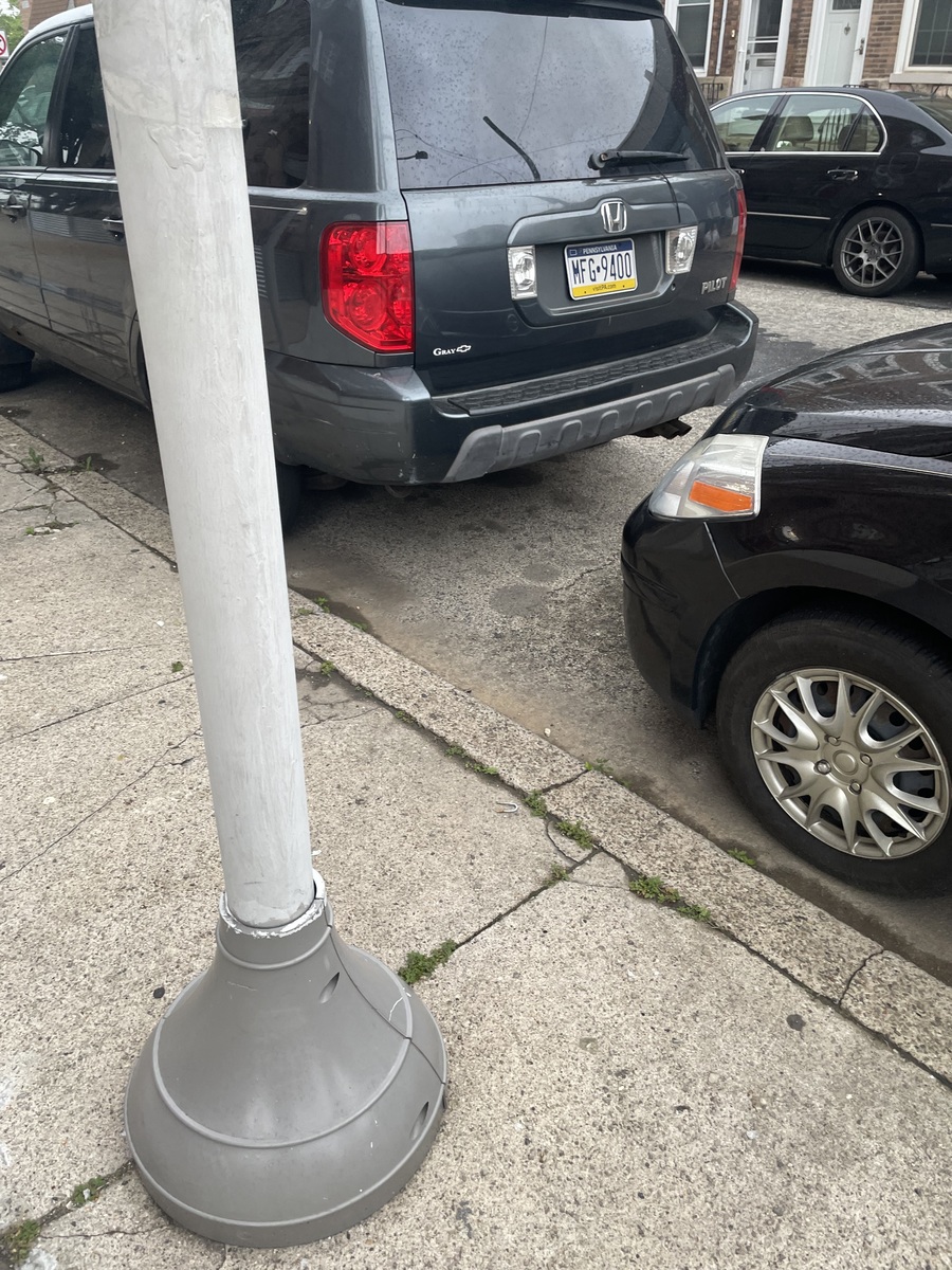 Photographic documentation of the work as submitted to the city's 311 record.