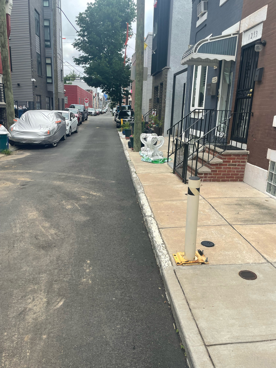 Photographic documentation of the work as submitted to the city's 311 record.