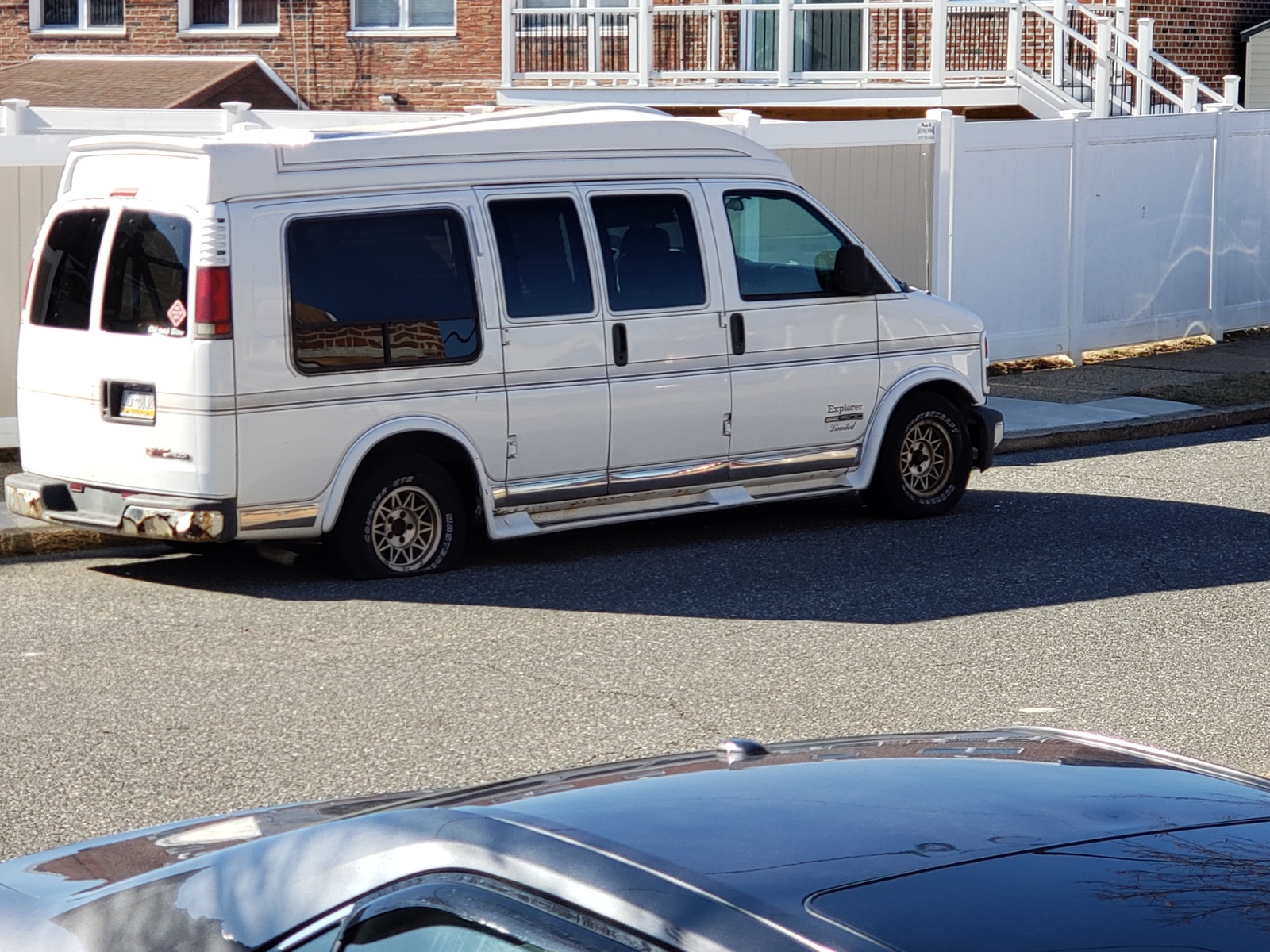 Photographic documentation of the work as submitted to the city's 311 record.