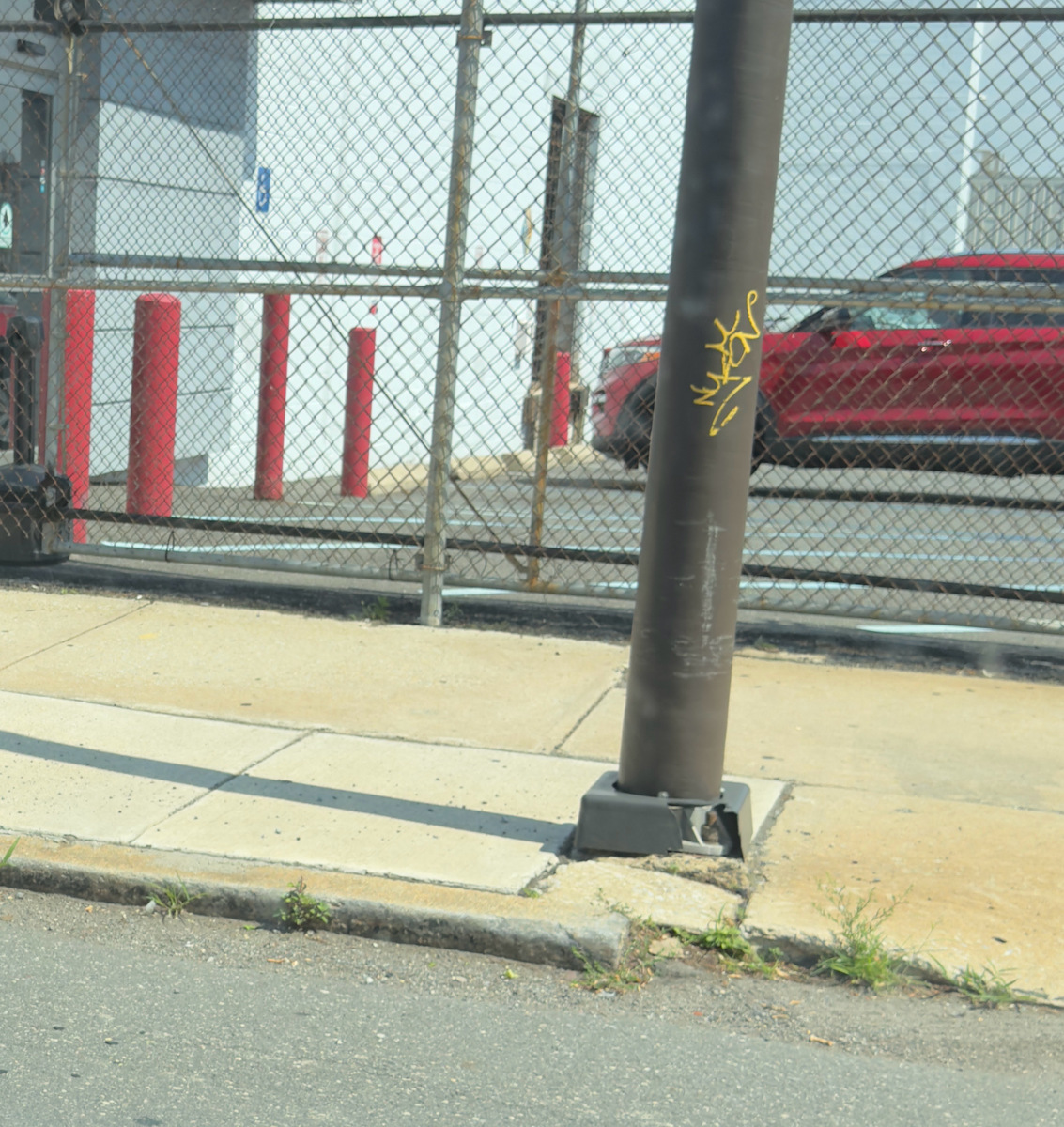 Photographic documentation of the work as submitted to the city's 311 record.