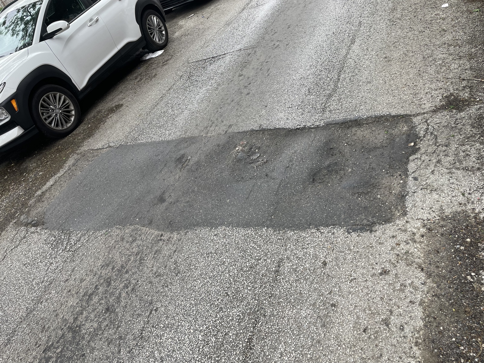 Photographic documentation of the work as submitted to the city's 311 record.