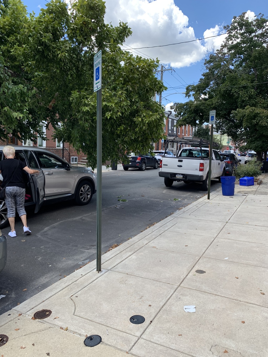 Photographic documentation of the work as submitted to the city's 311 record.