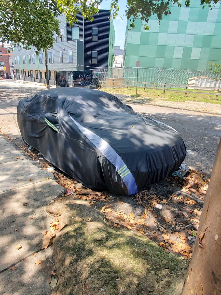 Photographic documentation of the work as submitted to the city's 311 record.