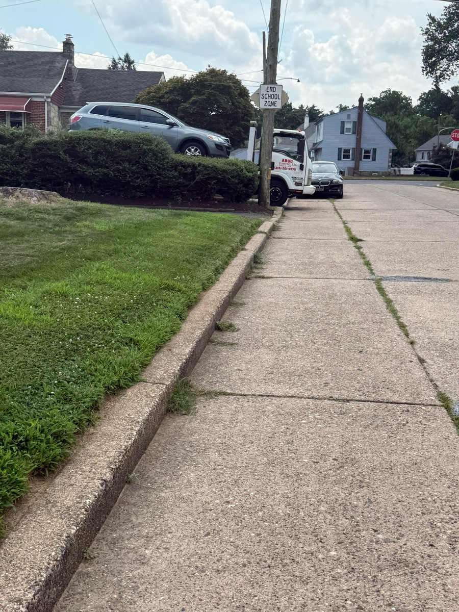 Photographic documentation of the work as submitted to the city's 311 record.