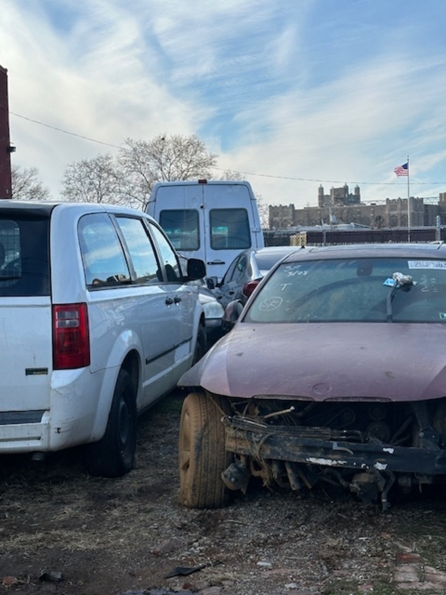 Photographic documentation of the work as submitted to the city's 311 record.