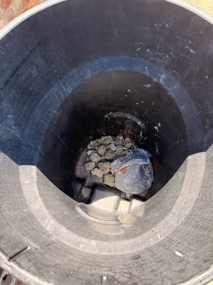 Photographic documentation of the work as submitted to the city's 311 record.