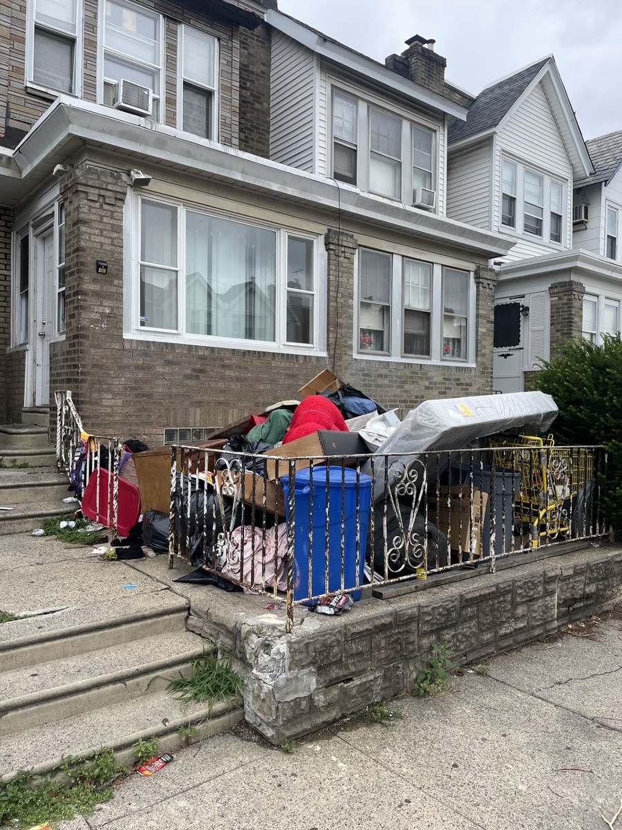 Photographic documentation of the work as submitted to the city's 311 record.