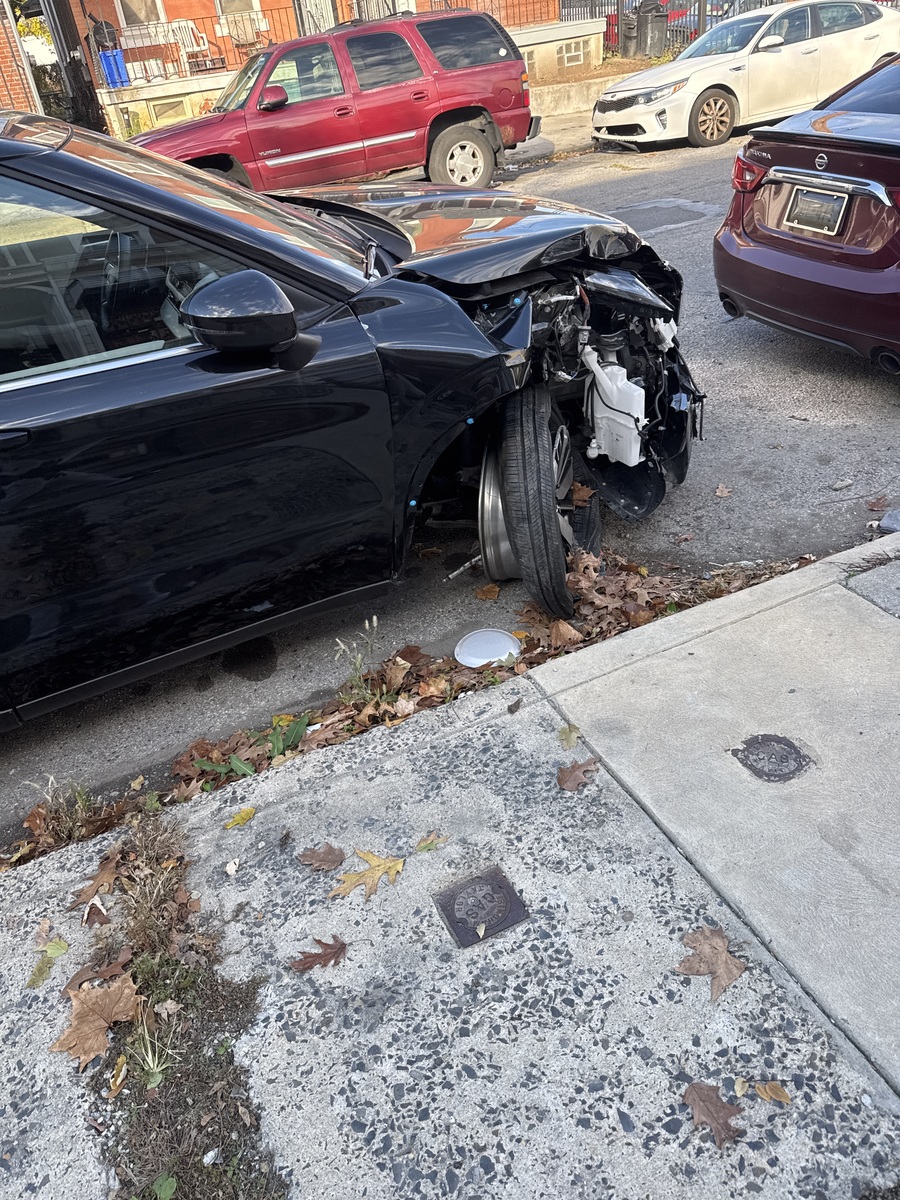 Photographic documentation of the work as submitted to the city's 311 record.
