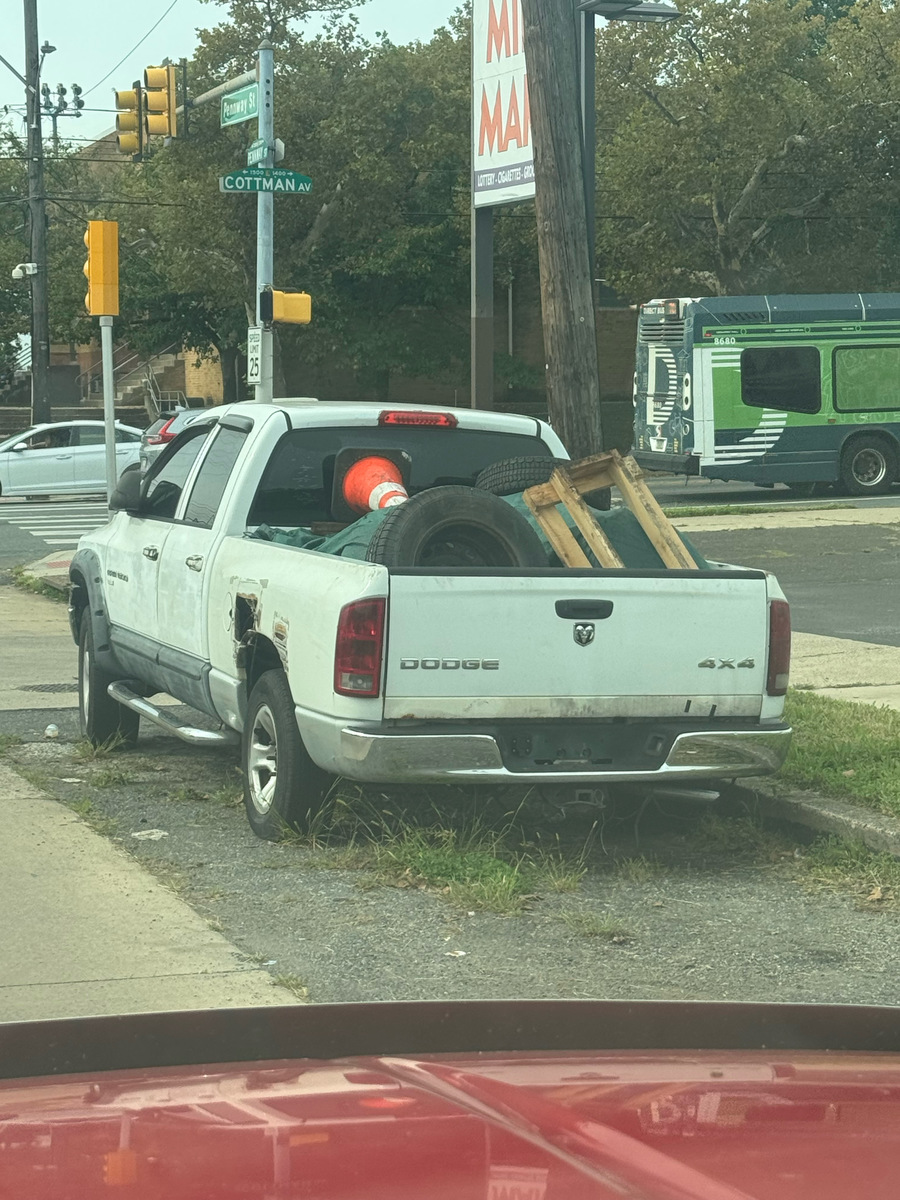 Photographic documentation of the work as submitted to the city's 311 record.