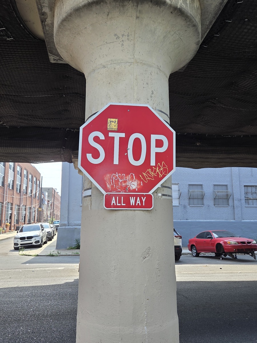 Photographic documentation of the work as submitted to the city's 311 record.