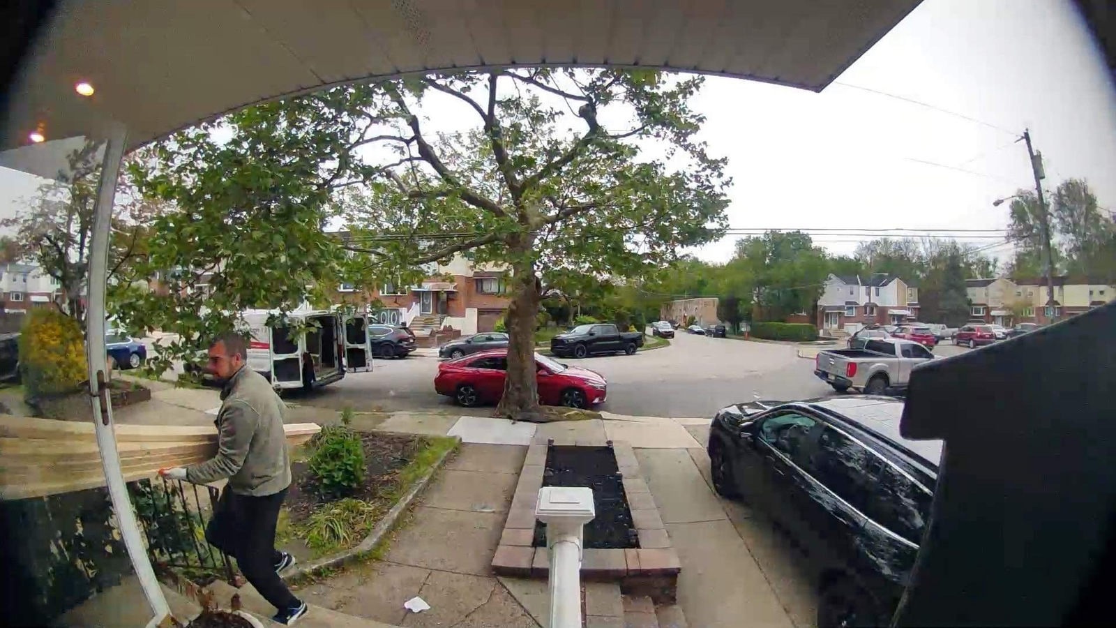 Photographic documentation of the work as submitted to the city's 311 record.