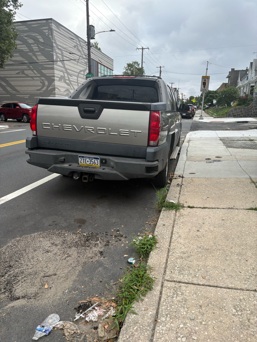 Photographic documentation of the work as submitted to the city's 311 record.
