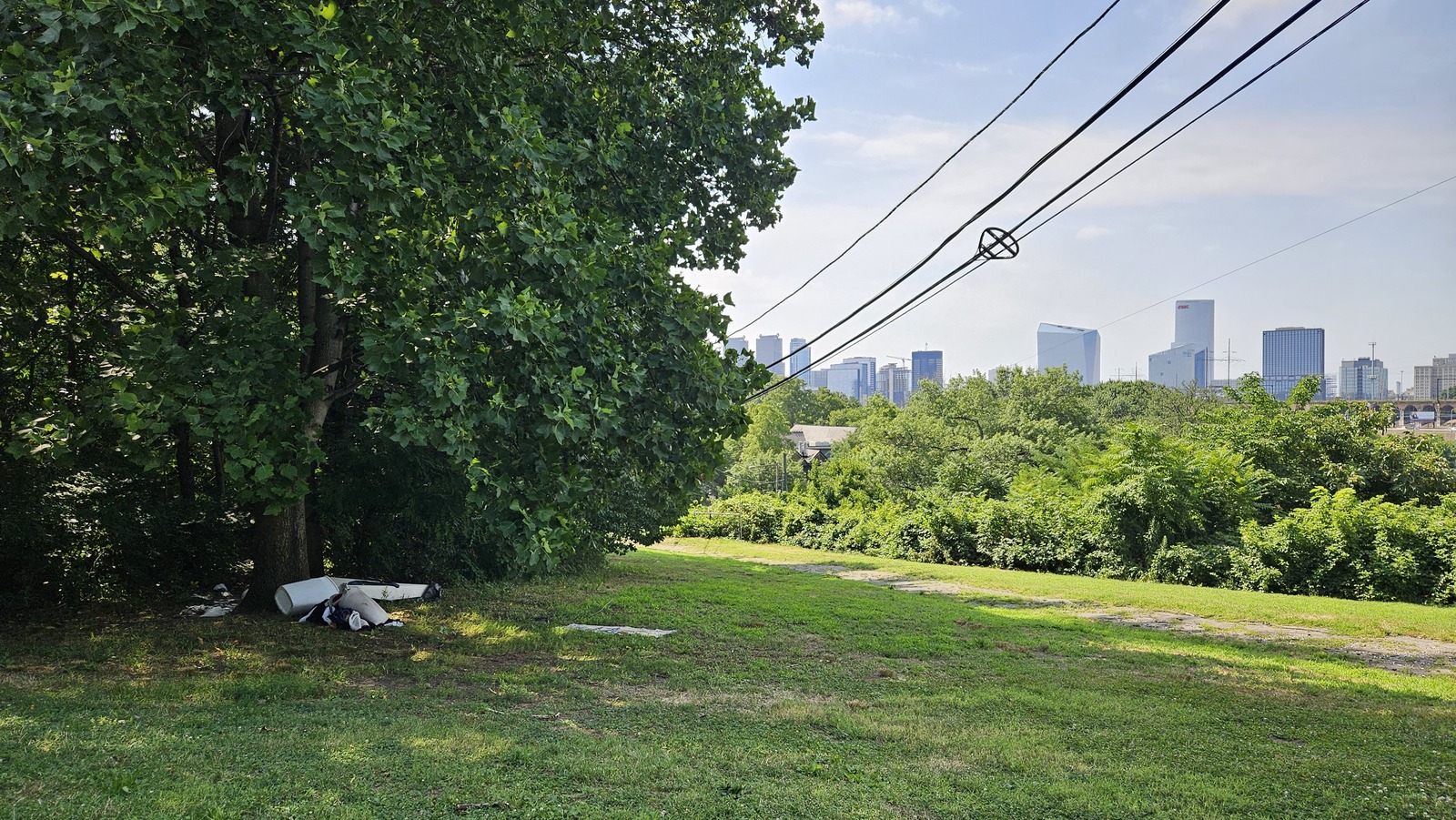 Photographic documentation of the work as submitted to the city's 311 record.