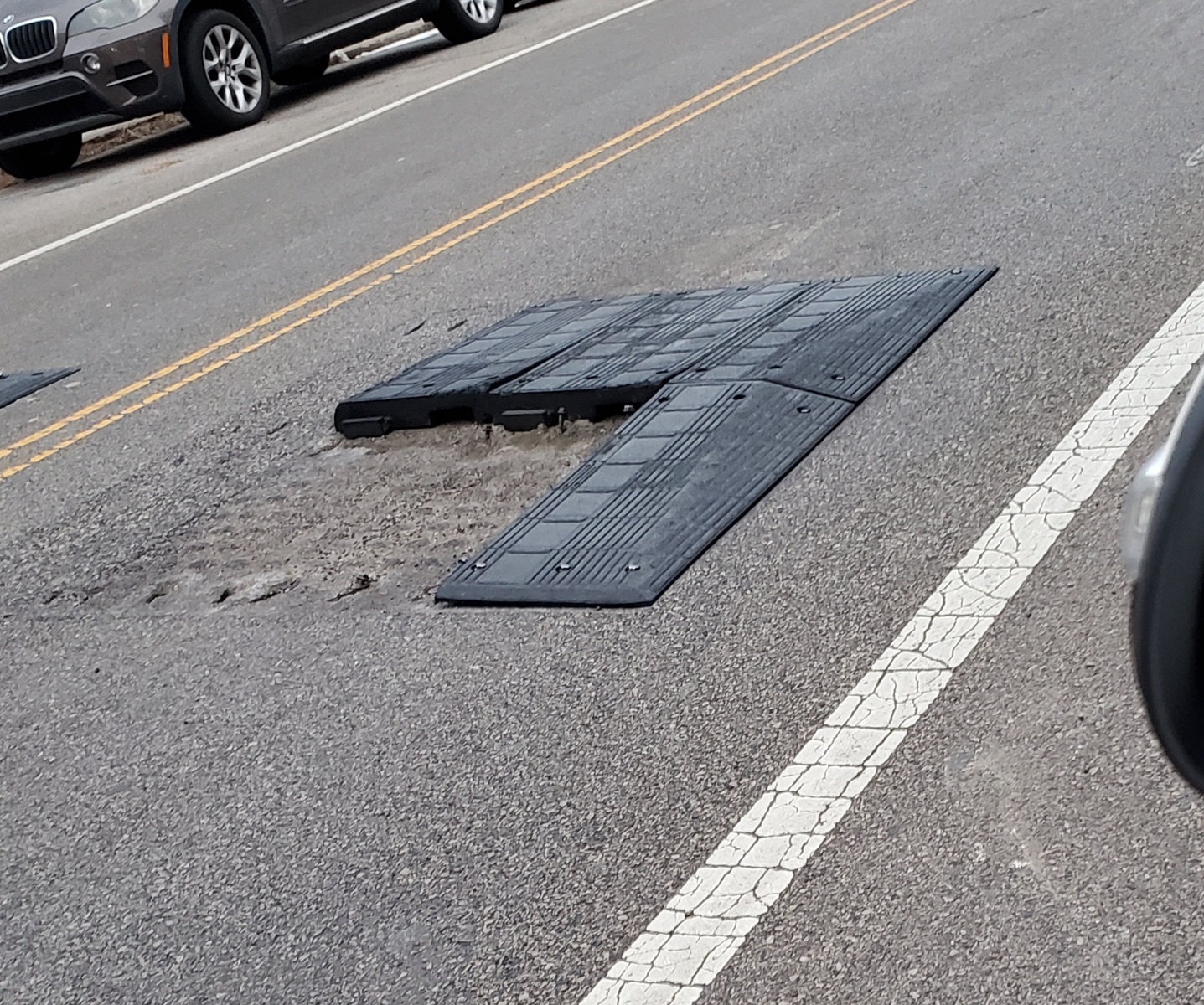 Photographic documentation of the work as submitted to the city's 311 record.