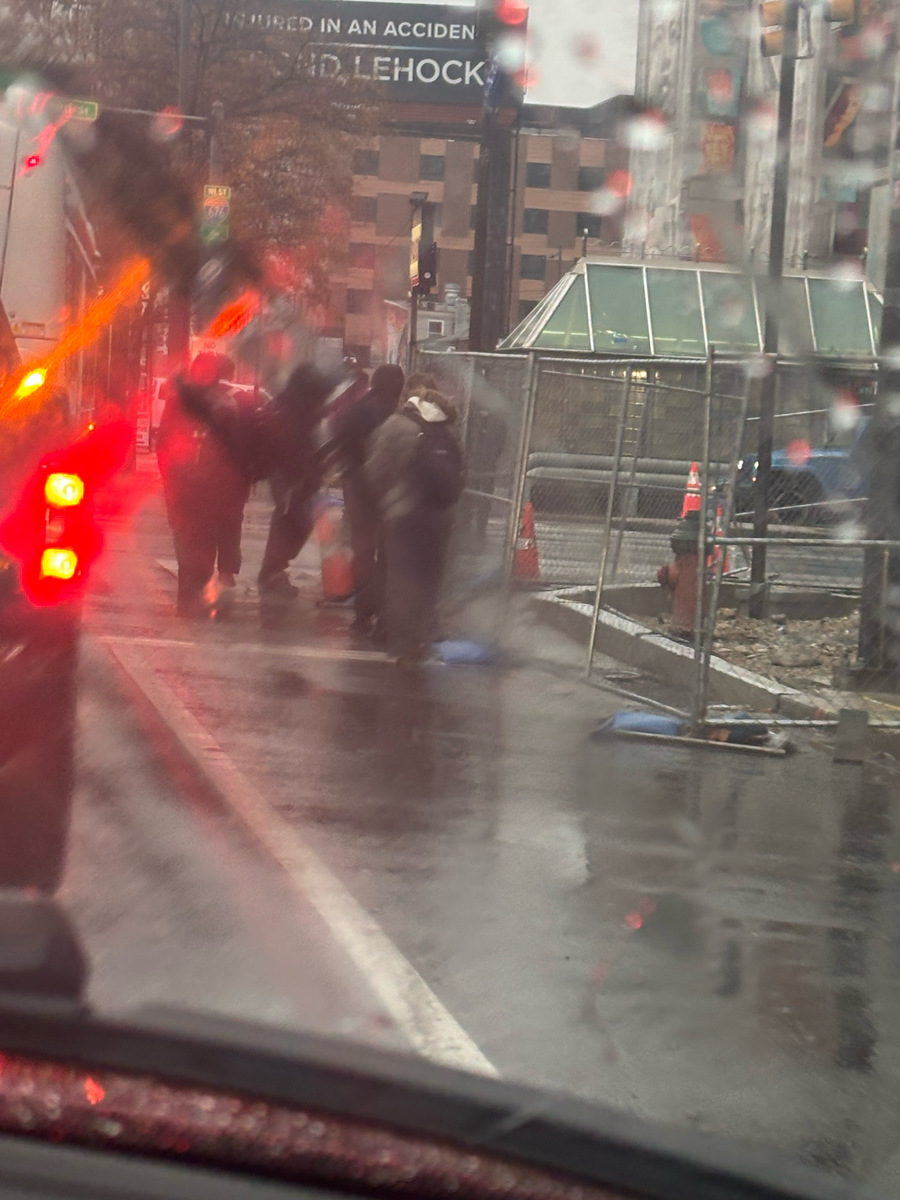 Photographic documentation of the work as submitted to the city's 311 record.