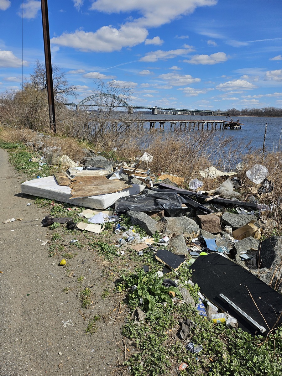 Photographic documentation of the work as submitted to the city's 311 record.