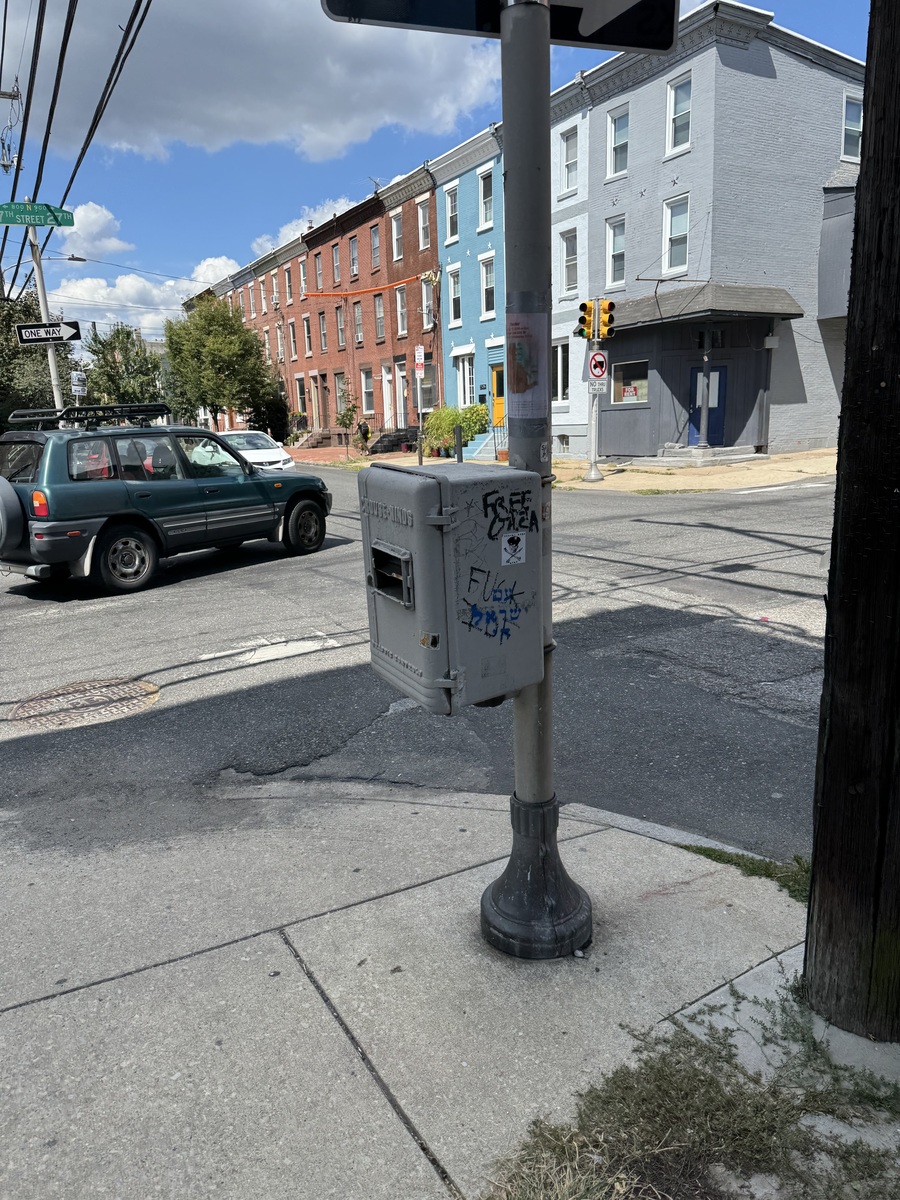 Photographic documentation of the work as submitted to the city's 311 record.