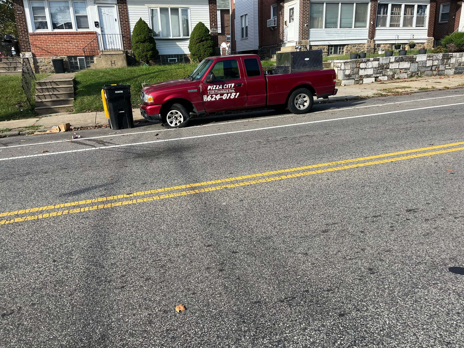 Photographic documentation of the work as submitted to the city's 311 record.