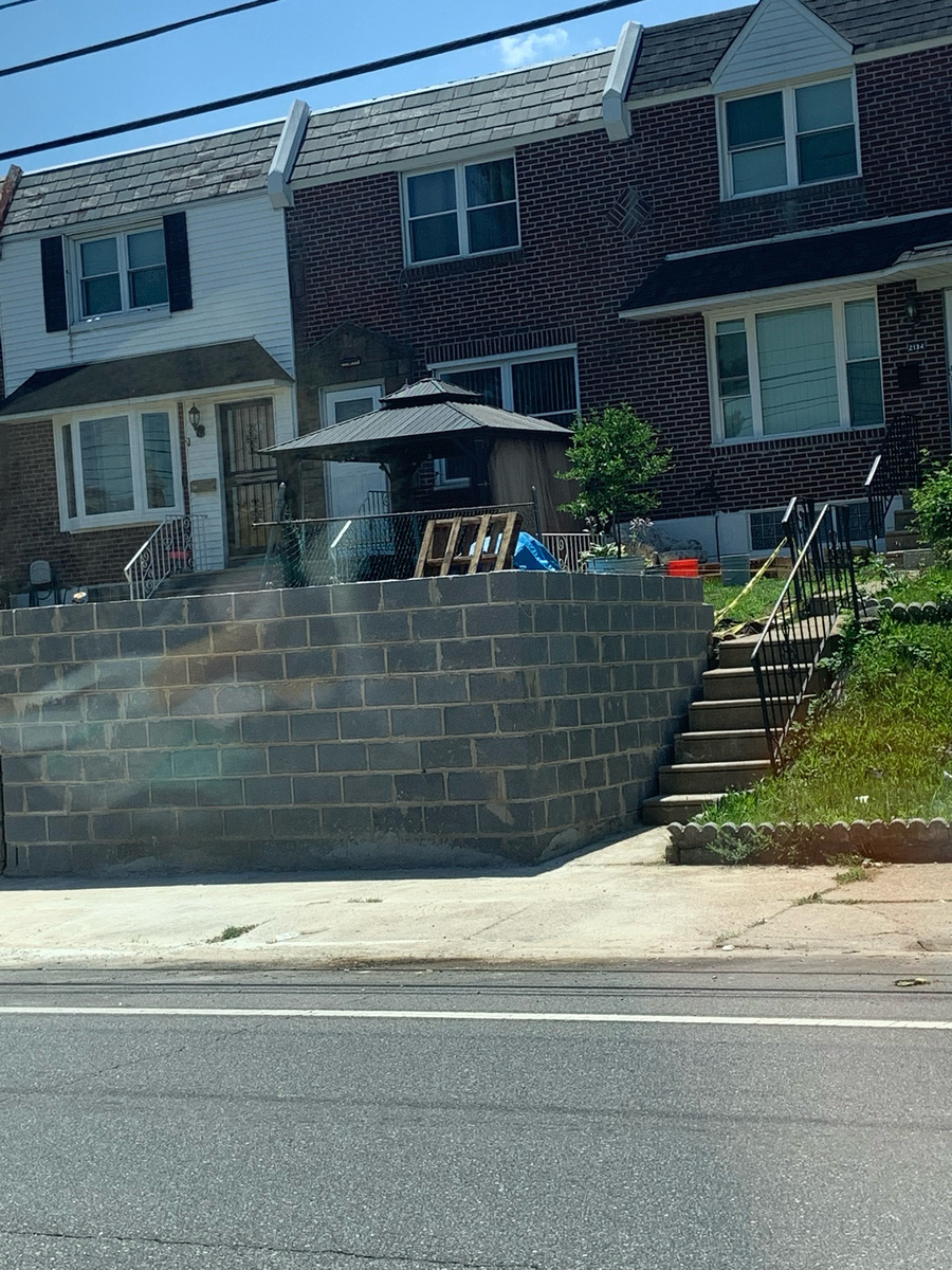 Photographic documentation of the work as submitted to the city's 311 record.