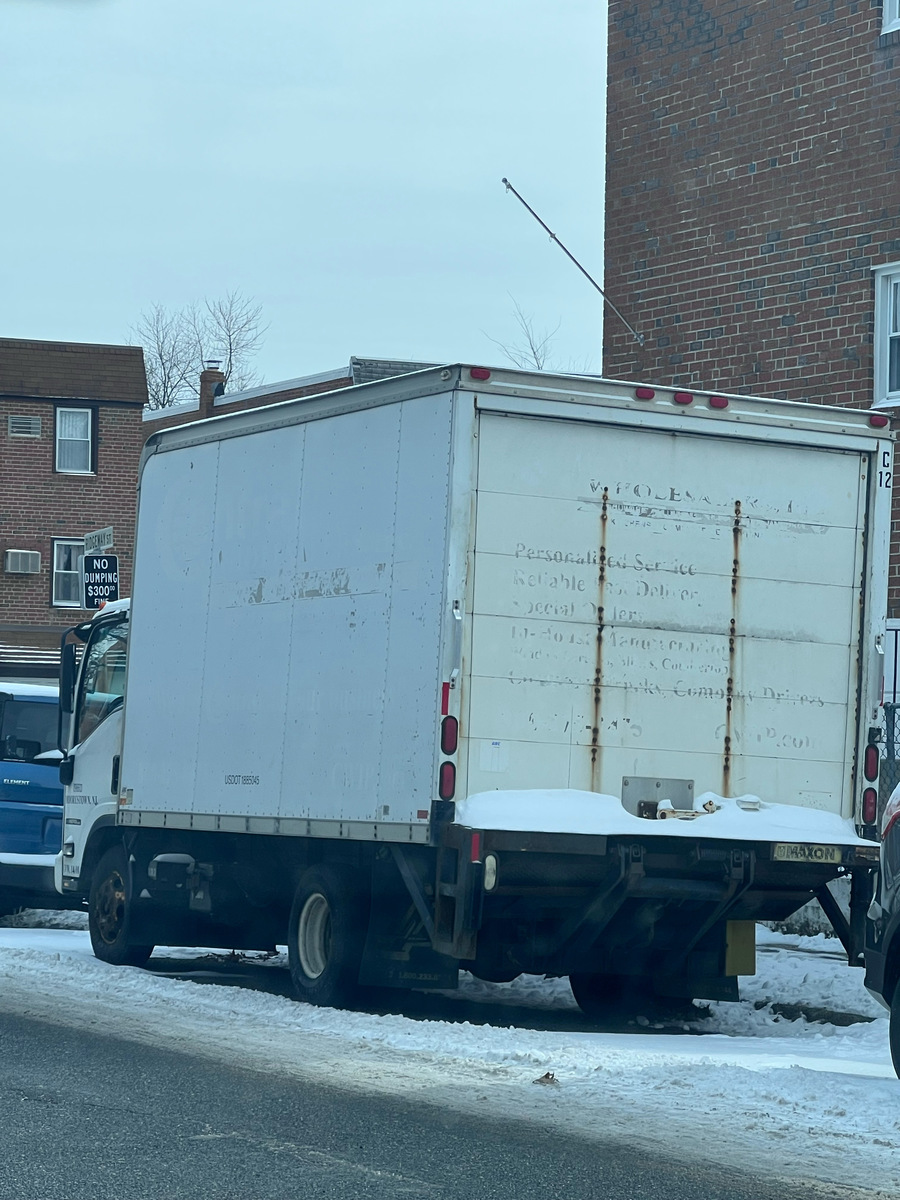 Photographic documentation of the work as submitted to the city's 311 record.