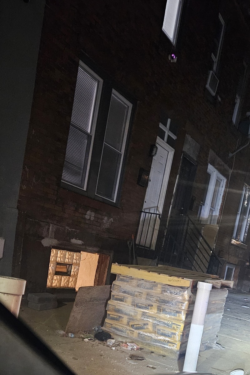 Photographic documentation of the work as submitted to the city's 311 record.