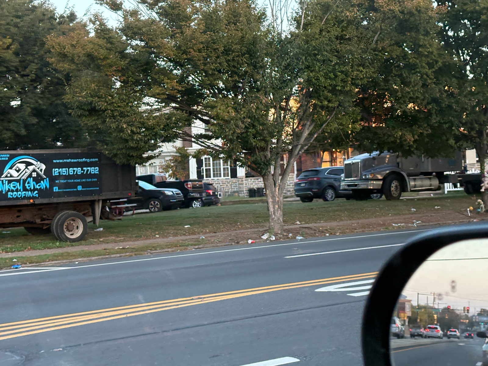 Photographic documentation of the work as submitted to the city's 311 record.