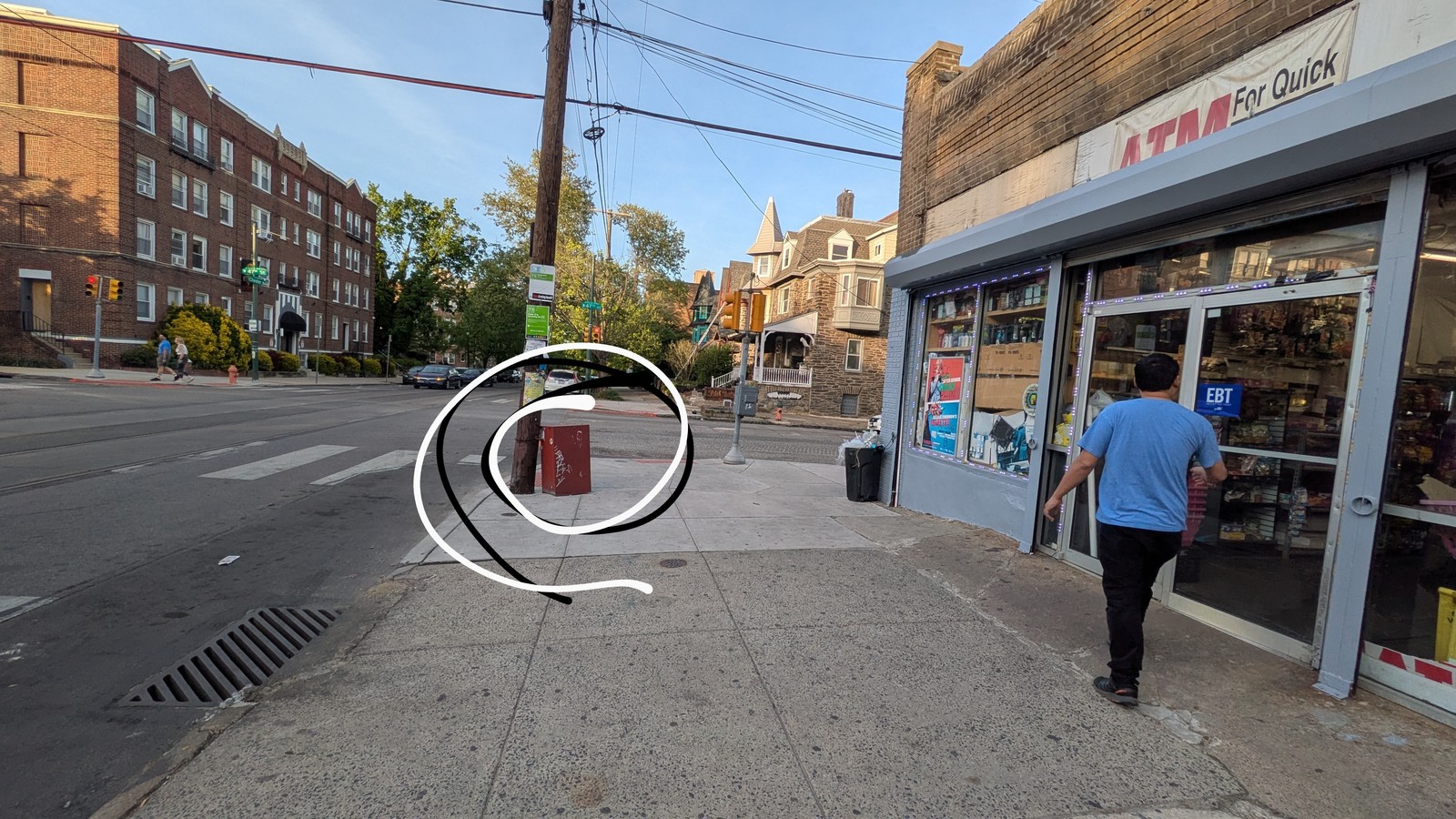 Photographic documentation of the work as submitted to the city's 311 record.